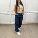 Jeans cargo Aisha