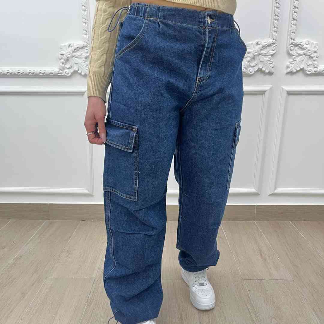 Jeans cargo Aisha